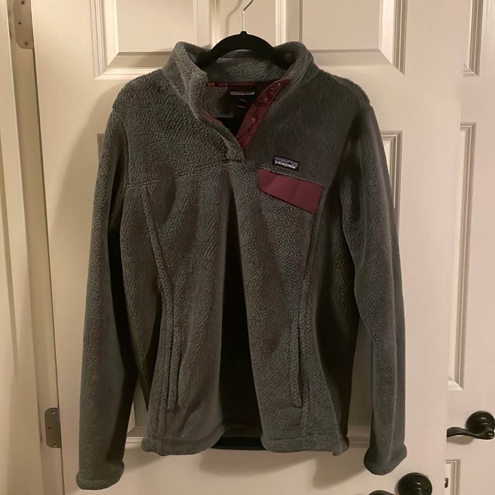 Purple/Grey Patagonia Pullover